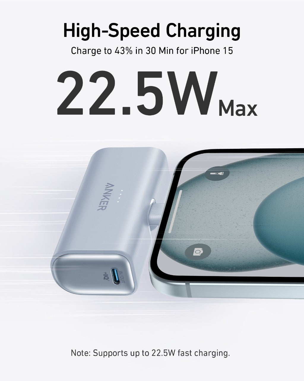 Anker Nano Power Bank (22.5W, Built-In USB-C Connector) - MERGE.DAY.1.FREESTYLE