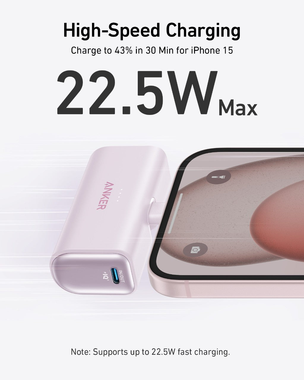 Anker Nano Power Bank (22.5W, Built-In USB-C Connector) - MERGE.DAY.1.FREESTYLE