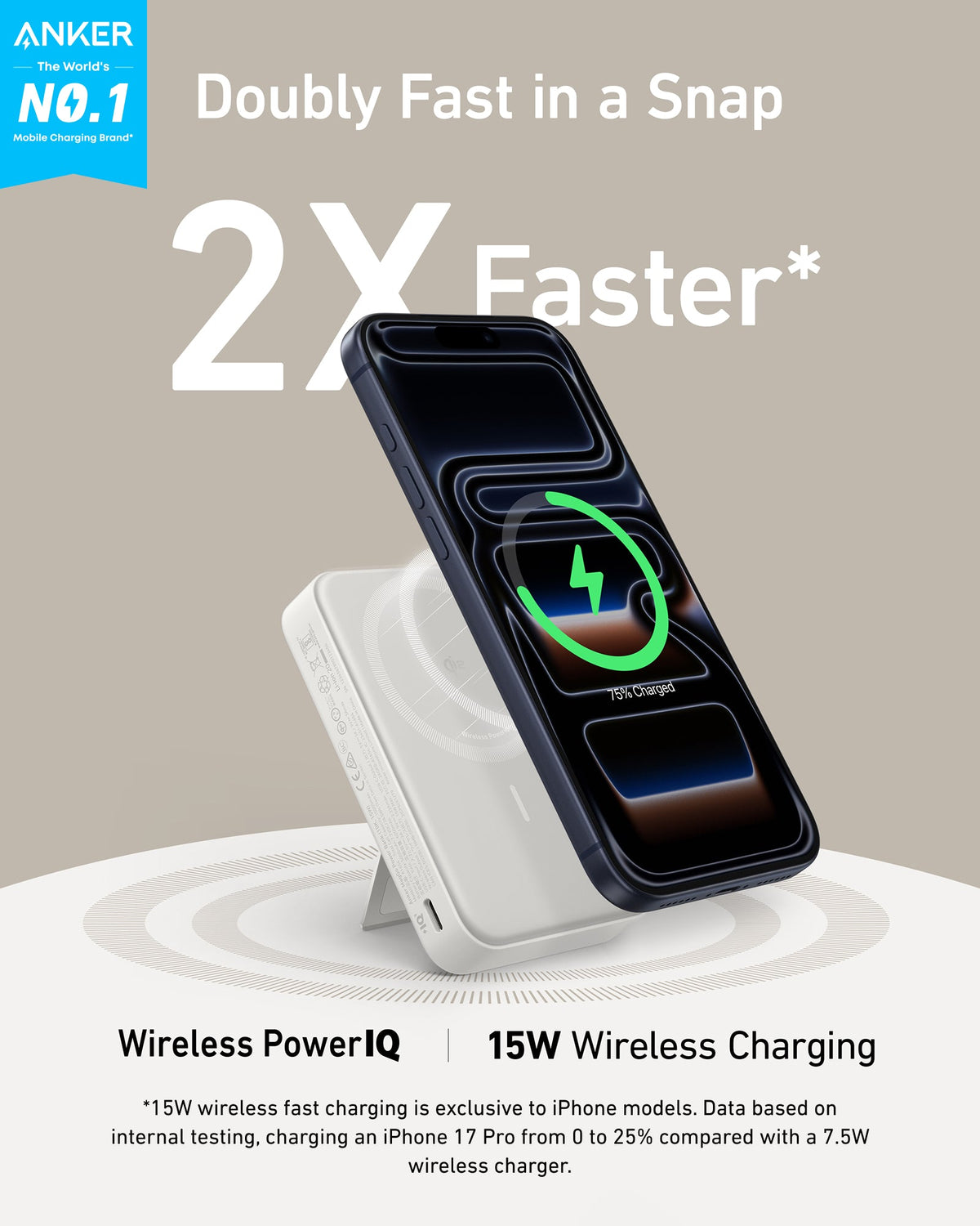 Anker MagGo Power Bank (10K) - MERGE.DAY.1.FREESTYLE