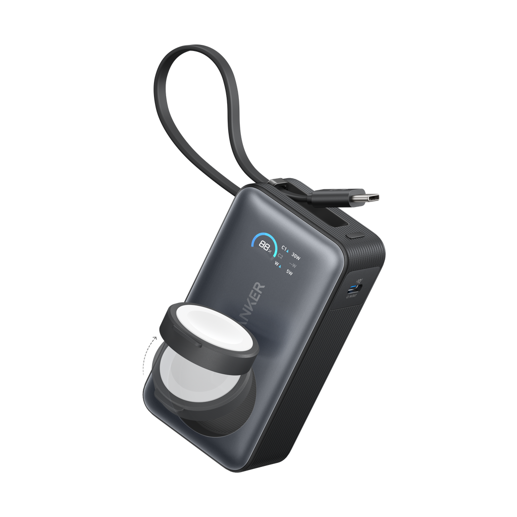 Anker MagGo Power Bank (10K, 35W, For Apple Watch) - MERGE.DAY.1.FREESTYLE