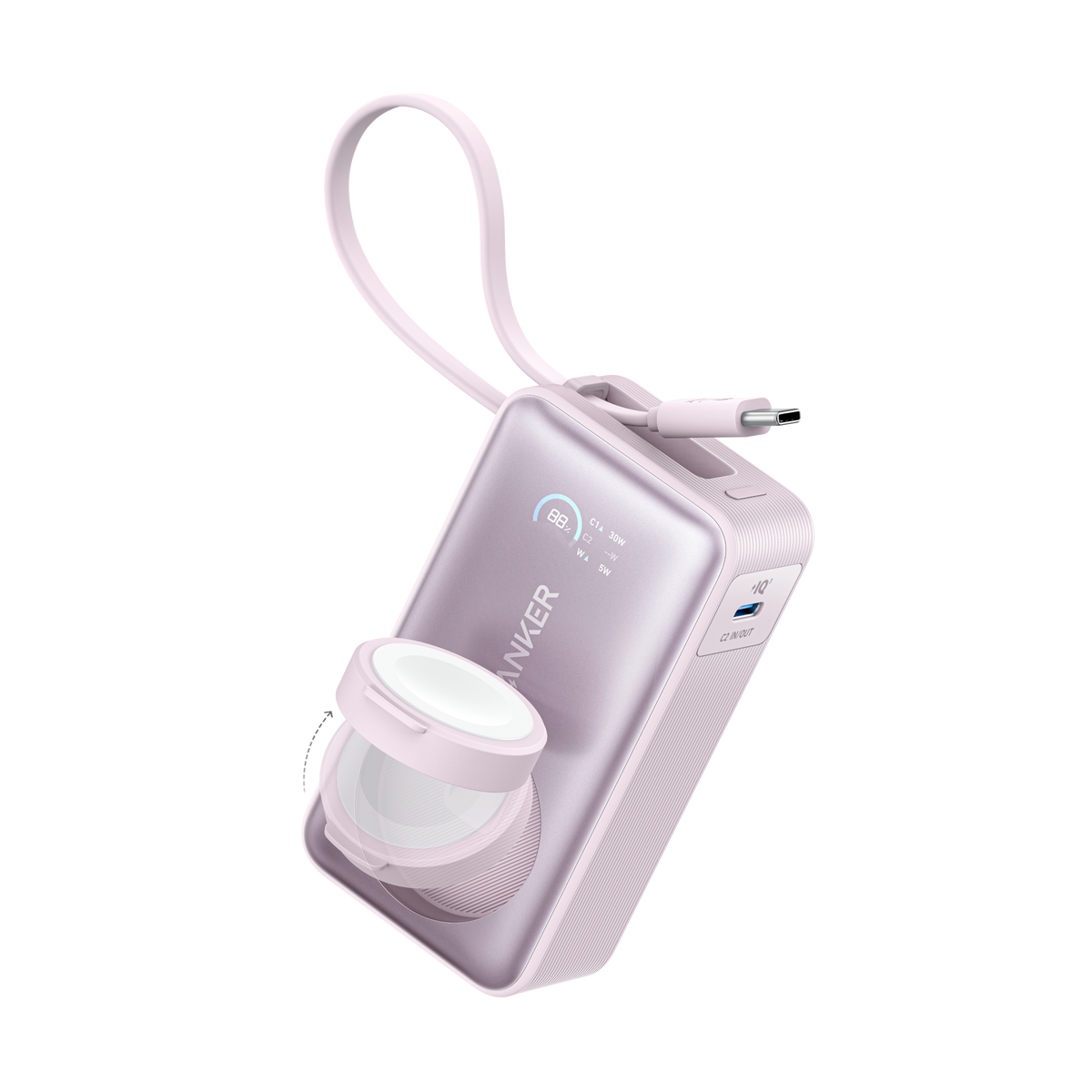 Anker MagGo Power Bank (10K, 35W, For Apple Watch) - MERGE.DAY.1.FREESTYLE