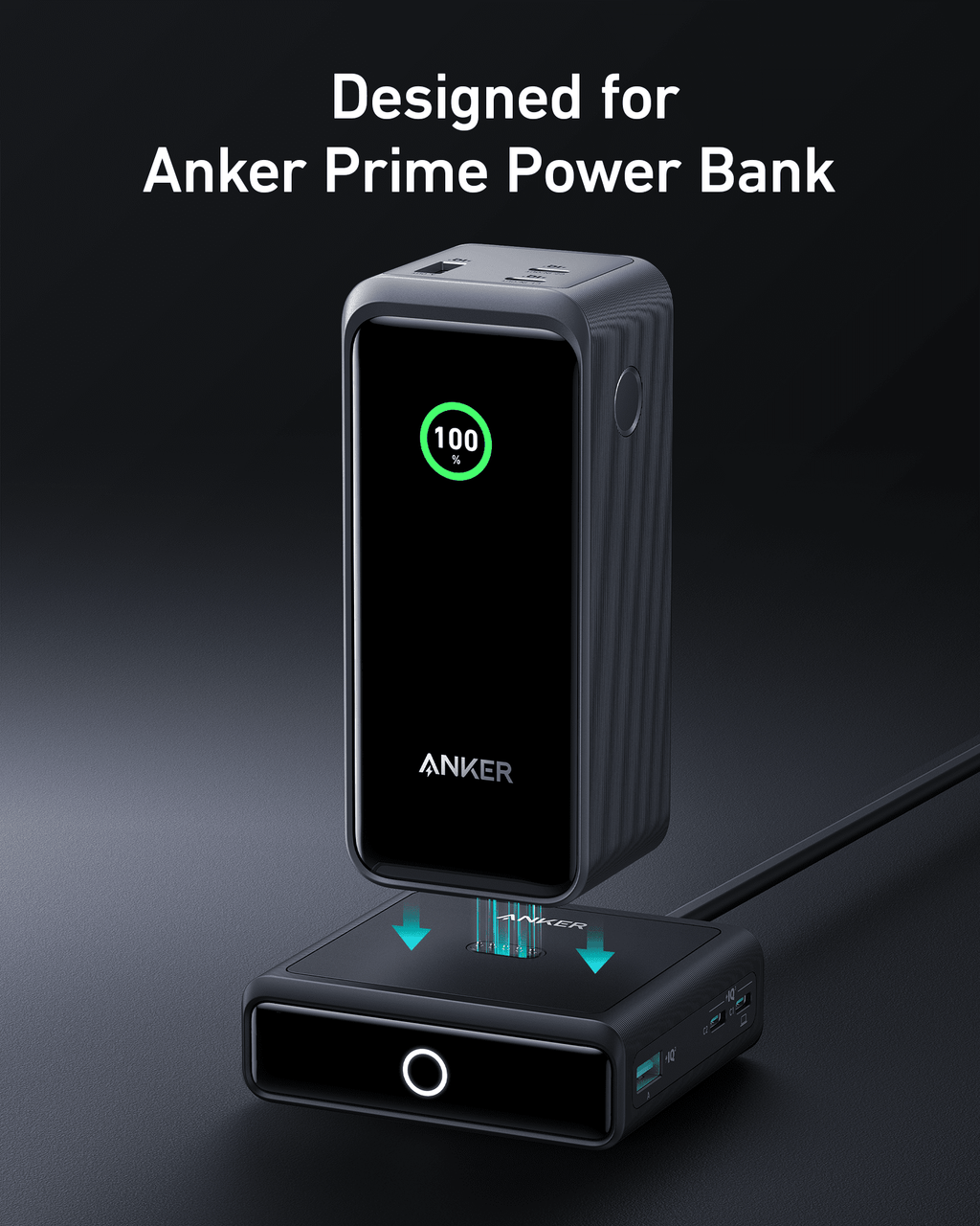 Anker 100W Charging Base for Anker Prime Power Bank - MERGE.DAY.1.FREESTYLE