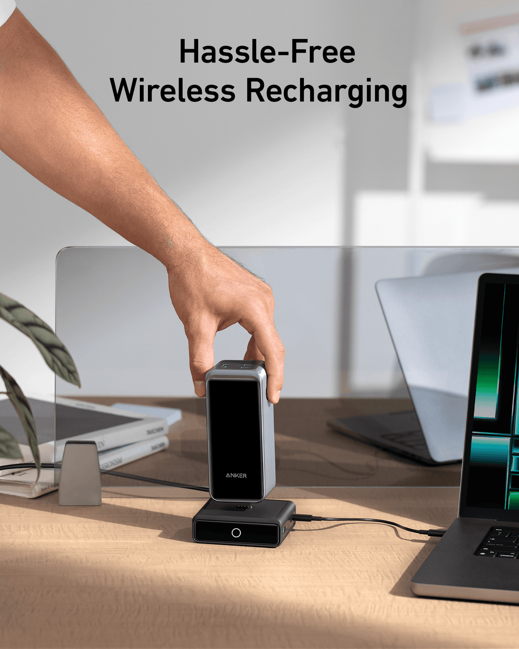 Anker 100W Charging Base for Anker Prime Power Bank - MERGE.DAY.1.FREESTYLE