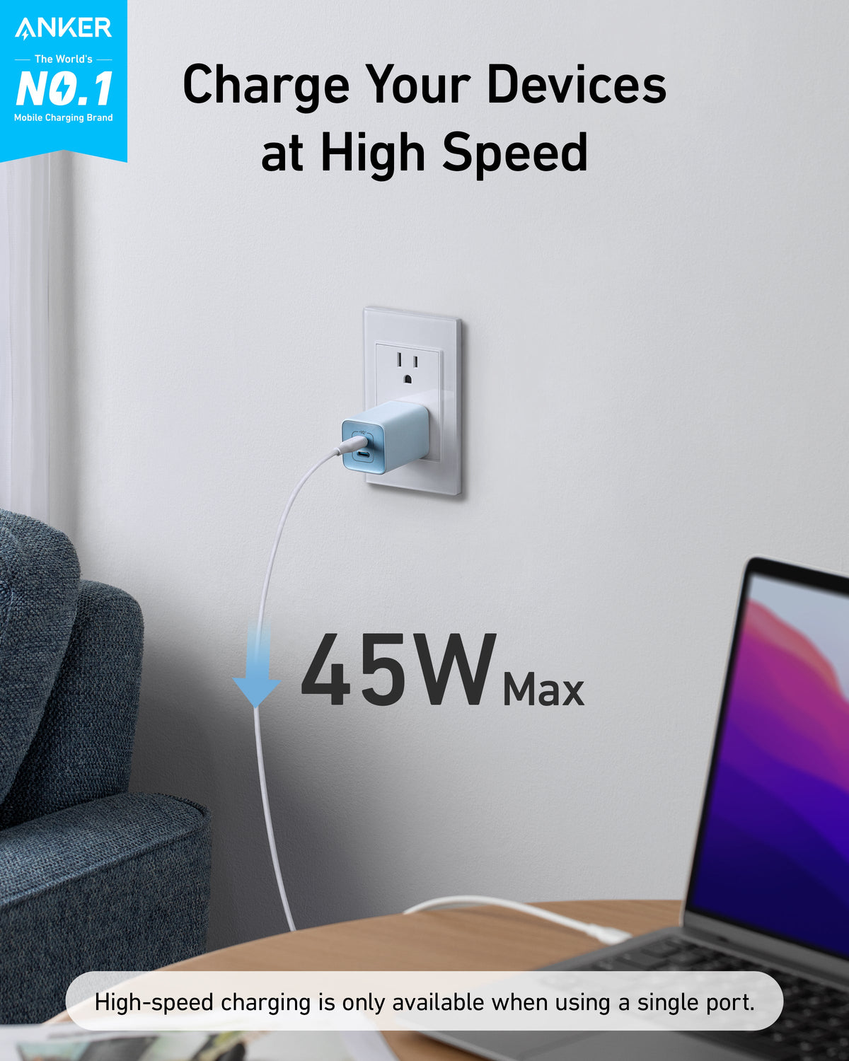Anker <b>523</b> Charger (Nano 3, 47W) - MERGE.DAY.1.FREESTYLE