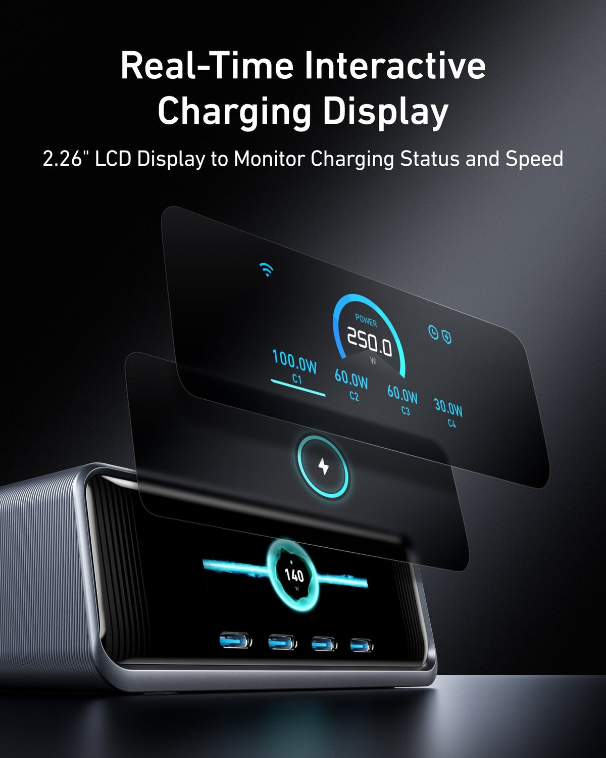 Anker Prime Charger (250W, 6 Ports, GaNPrime) - MERGE.DAY.1.FREESTYLE