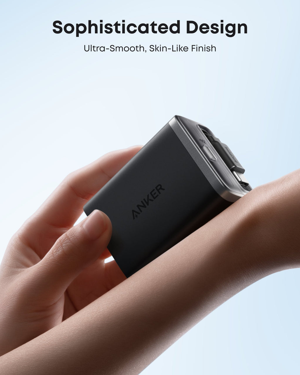 Anker Nano Charger (35W, Built-In Retractable USB-C Cable) - MERGE.DAY.1.FREESTYLE