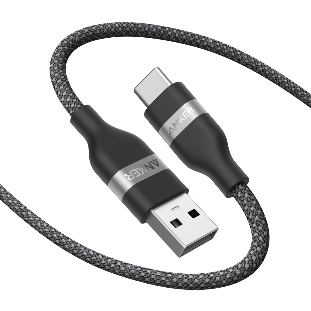 Anker USB-A to USB-C Cable (3 ft / 6 ft, Upcycled-Braided) - MERGE.DAY.1.FREESTYLE