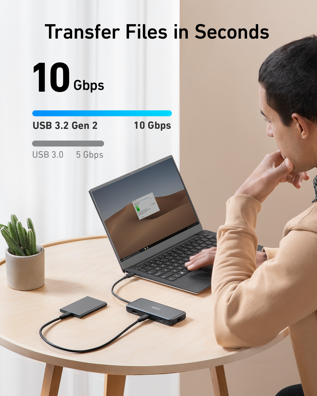 Anker <b>555</b> USB-C Hub (8-in-1) - MERGE.DAY.1.FREESTYLE