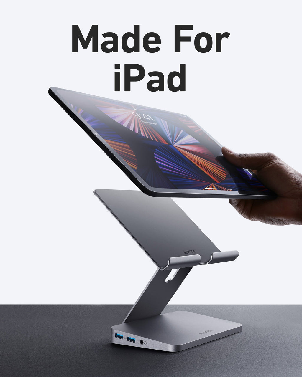 Anker 551 USB-C Hub (8-in-1, Tablet Stand) - MERGE.DAY.1.FREESTYLE