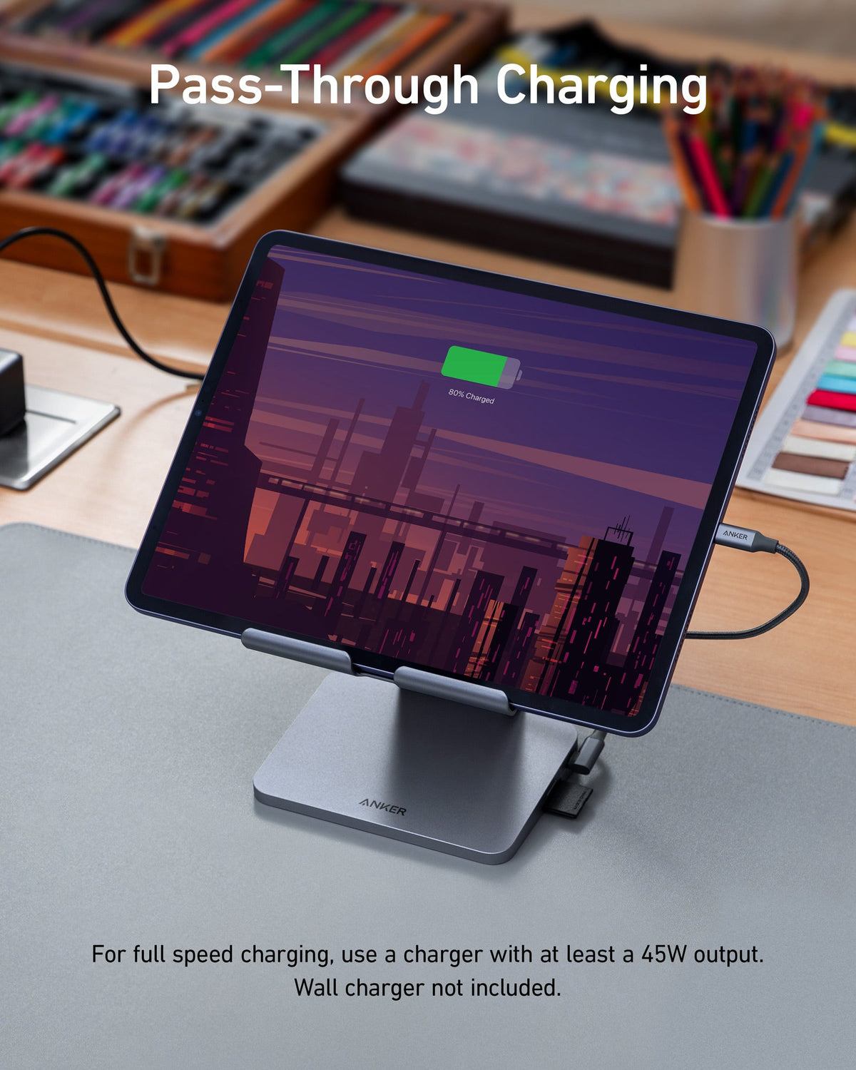 Anker 551 USB-C Hub (8-in-1, Tablet Stand) - MERGE.DAY.1.FREESTYLE