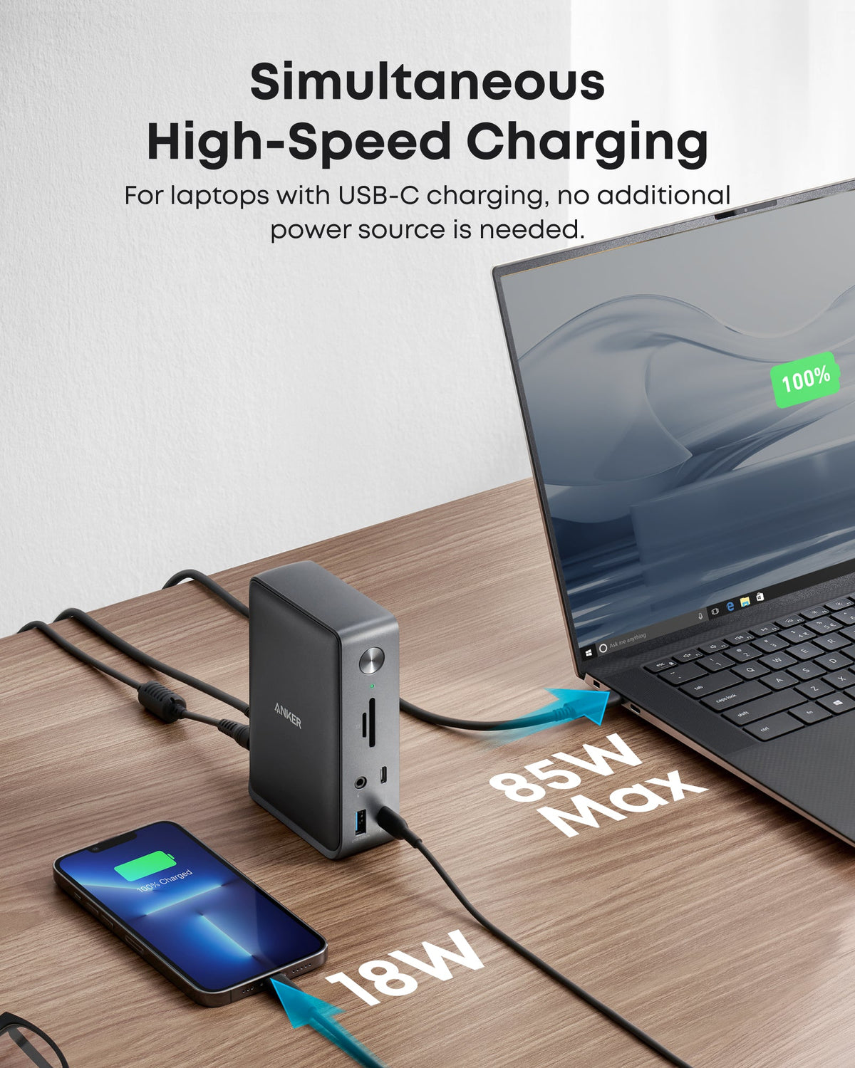 Anker <b>575</b> USB-C Docking Station (13-in-1) - MERGE.DAY.1.FREESTYLE