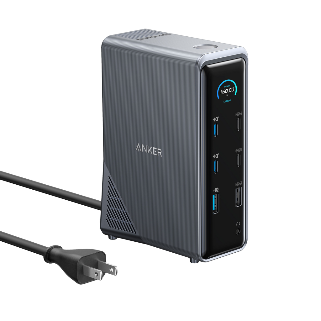Anker Prime Charging Docking Station (14-in-1, Dual Display, 160W) - MERGE.DAY.1.FREESTYLE