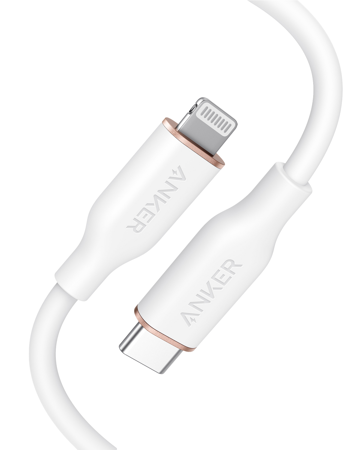 Anker <b>641</b> USB-C to Lightning Cable (Flow, 3 ft Silicone) - MERGE.DAY.1.FREESTYLE