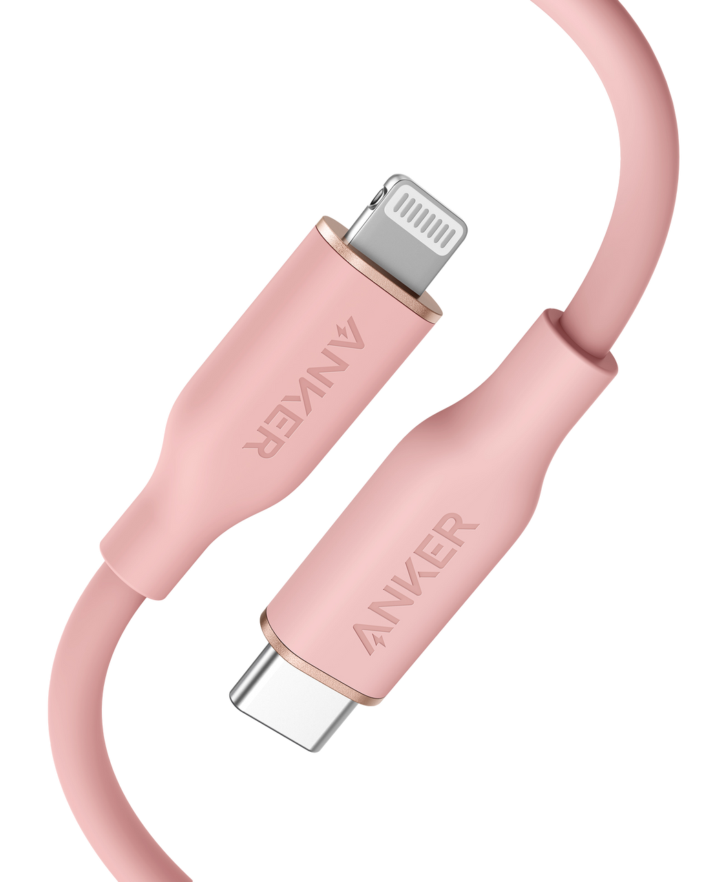 Anker <b>641</b> USB-C to Lightning Cable (Flow, 3 ft Silicone) - MERGE.DAY.1.FREESTYLE