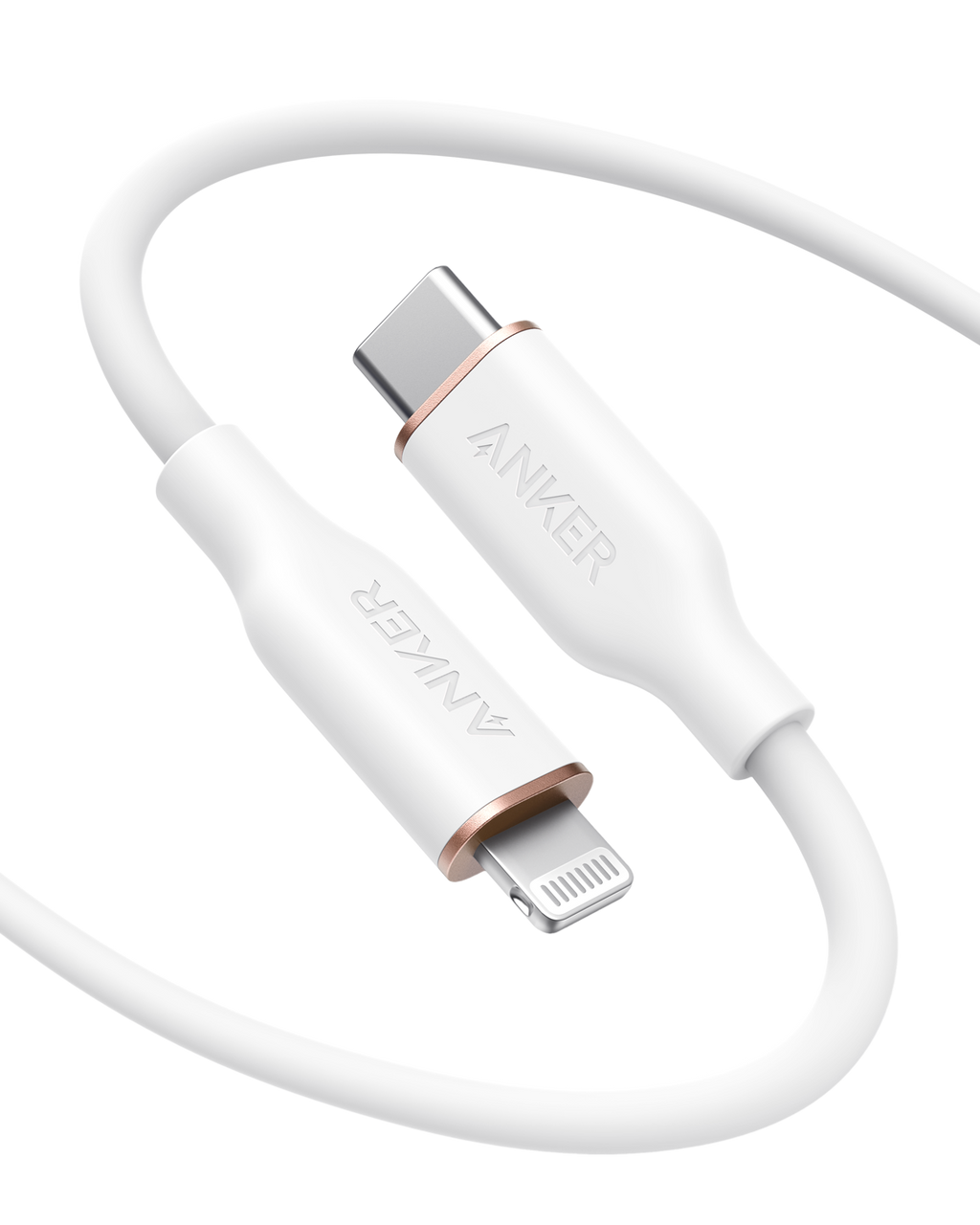 Anker <b>641</b> USB-C to Lightning Cable (Flow, Silicone)