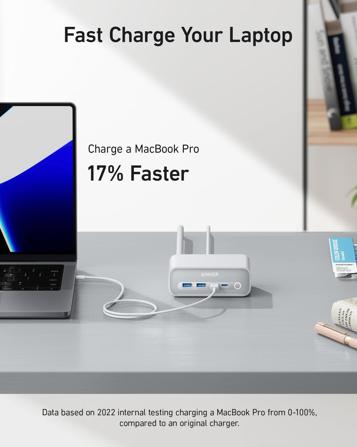 Anker <b>525</b> Charging Station - MERGE.DAY.1.FREESTYLE