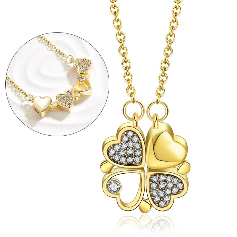 Fashion Fantasy Clover Necklace for Women Elegant Ladies Party Pendant - MERGE.DAY.1.FREESTYLE