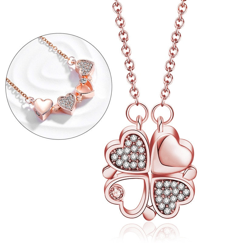 Fashion Fantasy Clover Necklace for Women Elegant Ladies Party Pendant - MERGE.DAY.1.FREESTYLE