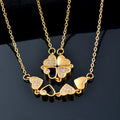 clover necklace gold - MERGE.DAY.1.FREESTYLE