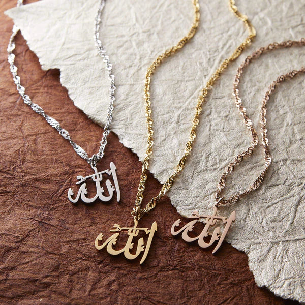 Allah pendant necklace jewelry - MERGE.DAY.1.FREESTYLE
