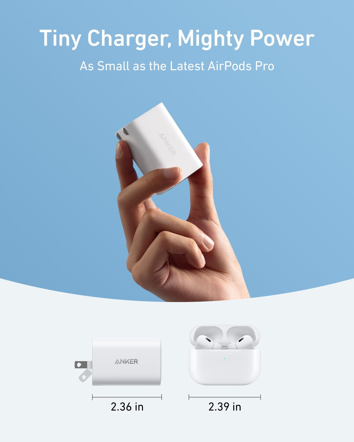 Anker Nano Charger (100W) with USB-C Cable - MERGE.DAY.1.FREESTYLE