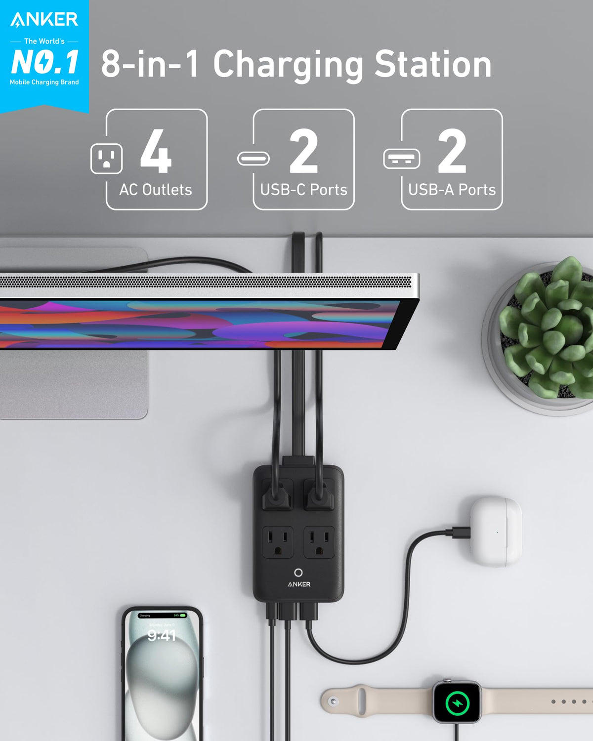 Anker Charging Station (8-in-1, 20W) - MERGE.DAY.1.FREESTYLE