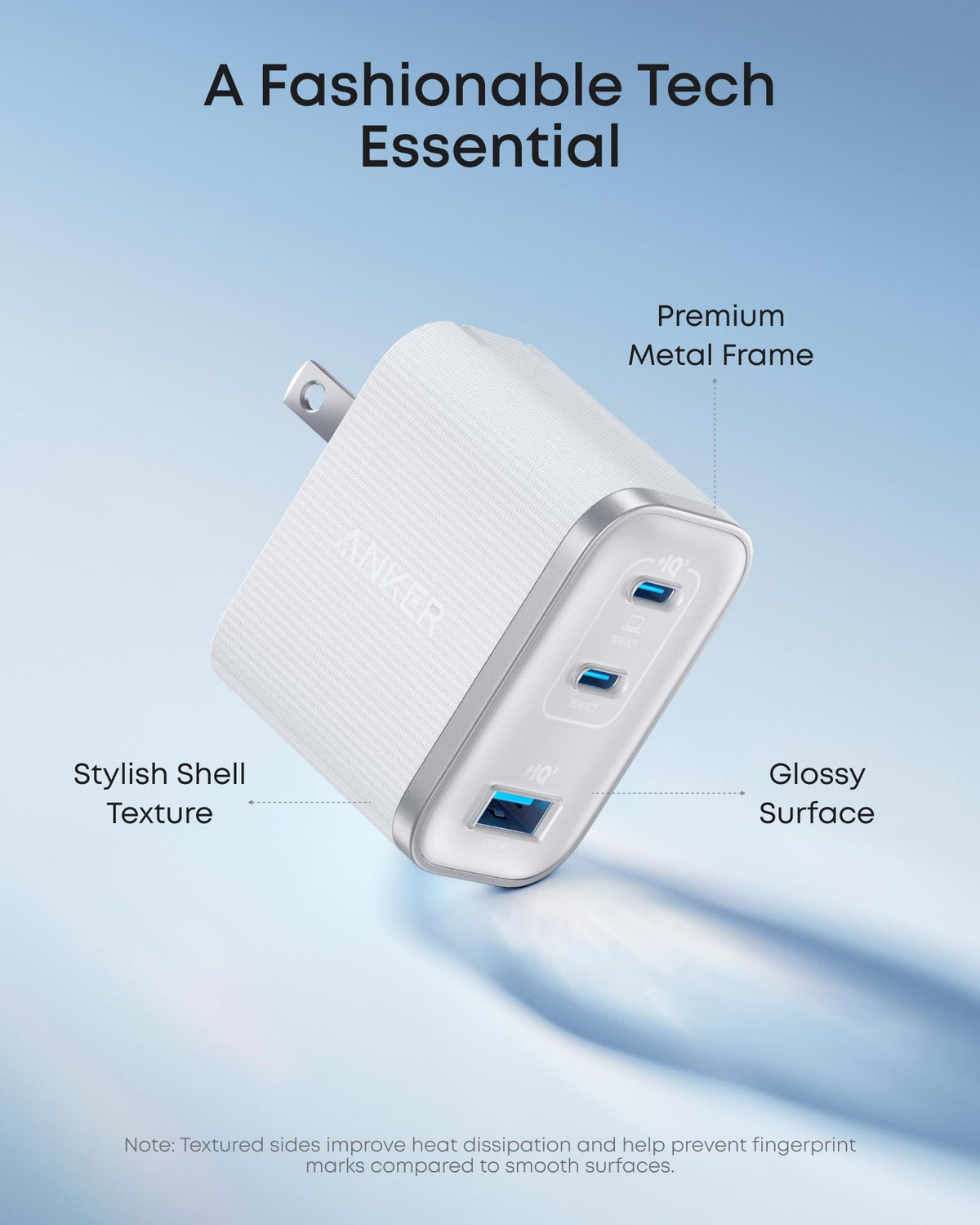 Anker Nano Charger (70W, 3 Ports) - MERGE.DAY.1.FREESTYLE
