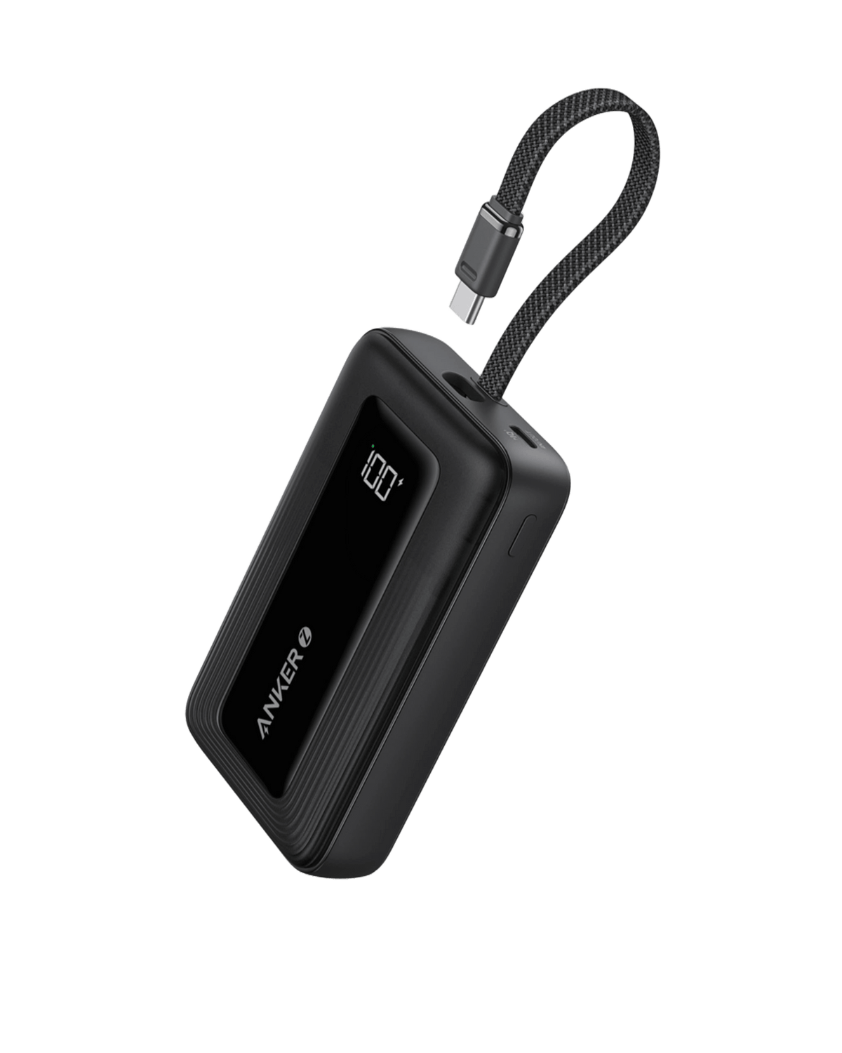 Anker Zolo Power Bank (10K, 30W) with a 5.4-inch (13.7 cm) built-in USB-C cable. - MERGE.DAY.1.FREESTYLE