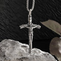 Christian Good Friday Cross Amulet Pendant Necklace - MERGE.DAY.1.FREESTYLE