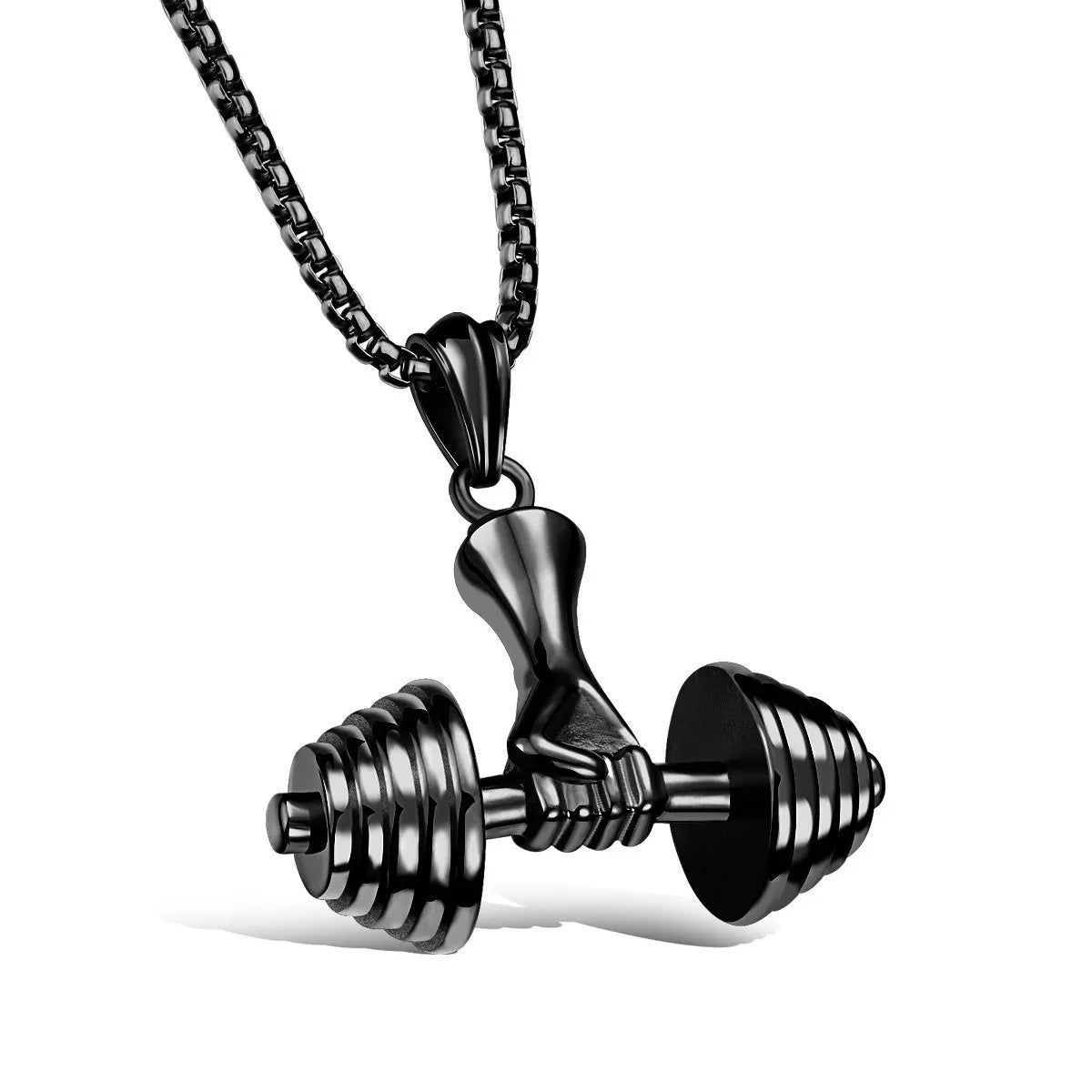 Boxing Glove Pendant Necklace Hip Hop Necklace Sports Fitness Gift - MERGE.DAY.1.FREESTYLE