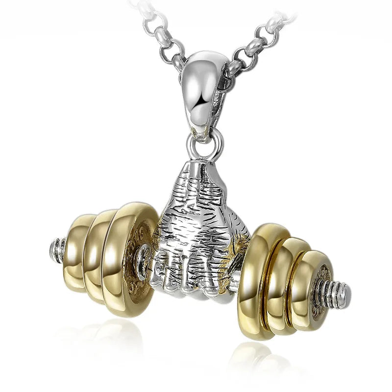 Boxing Glove Pendant Necklace Hip Hop Necklace Sports Fitness Gift - MERGE.DAY.1.FREESTYLE