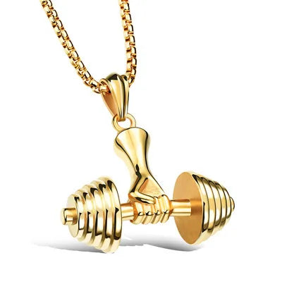Boxing Glove Pendant Necklace Hip Hop Necklace Sports Fitness Gift - MERGE.DAY.1.FREESTYLE