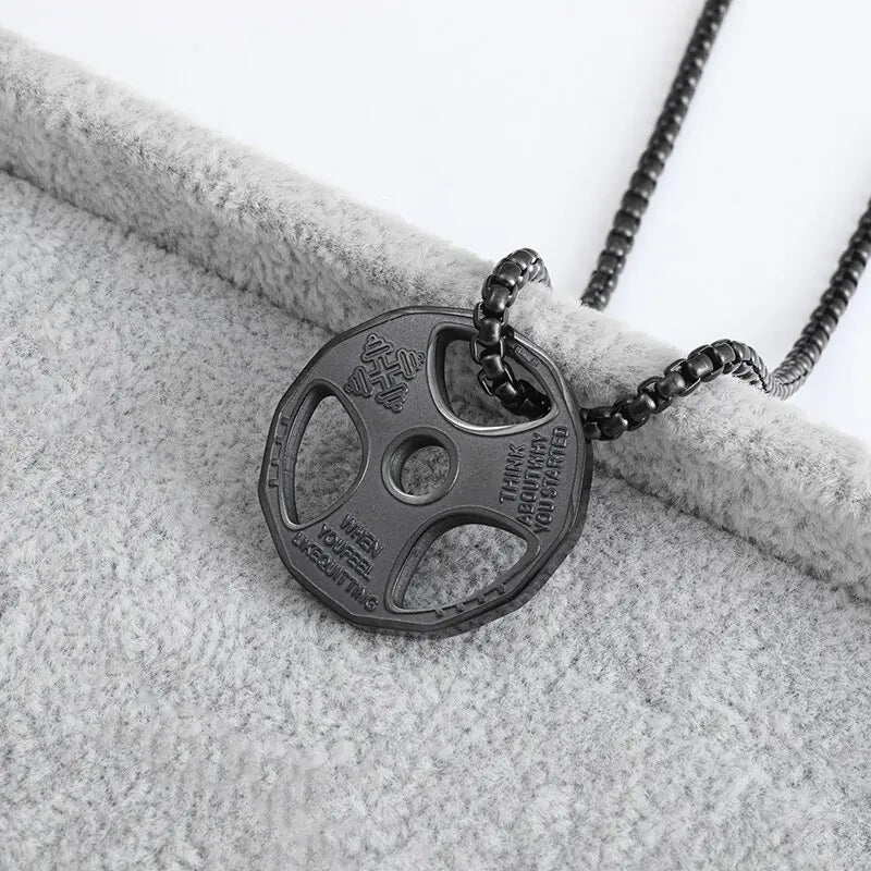 Boxing Glove Pendant Necklace Hip Hop Necklace Sports Fitness Gift - MERGE.DAY.1.FREESTYLE