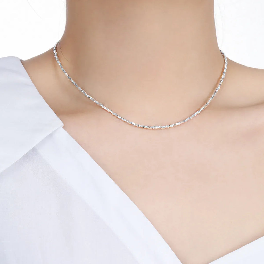 Stackable Shell Pearl Necklace - MERGE.DAY.1.FREESTYLE