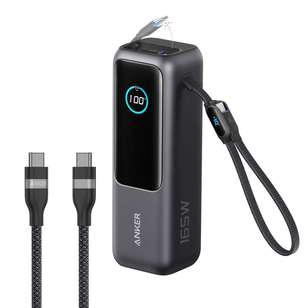 Anker Laptop Power Bank (25K, 165W, Built-In and Retractable Cables) - MERGE.DAY.1.FREESTYLE