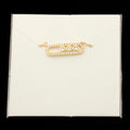 Arab Style Crystal Bead Pendant For Women Wedding Jewelry 3 Dot On Oval Necklace - MERGE.DAY.1.FREESTYLE