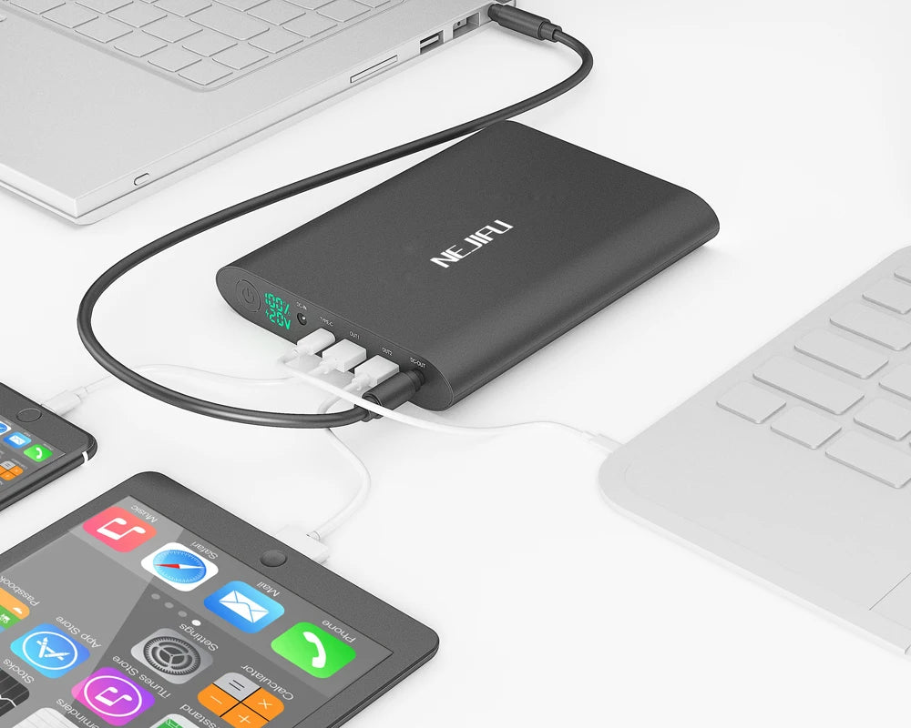 2024  Hot Selling Power Bank 50000mah Fast Charging Powerbank 5V/8.4V/9V/12V/16V/20V Laptop Charger with Krisdonia Brand