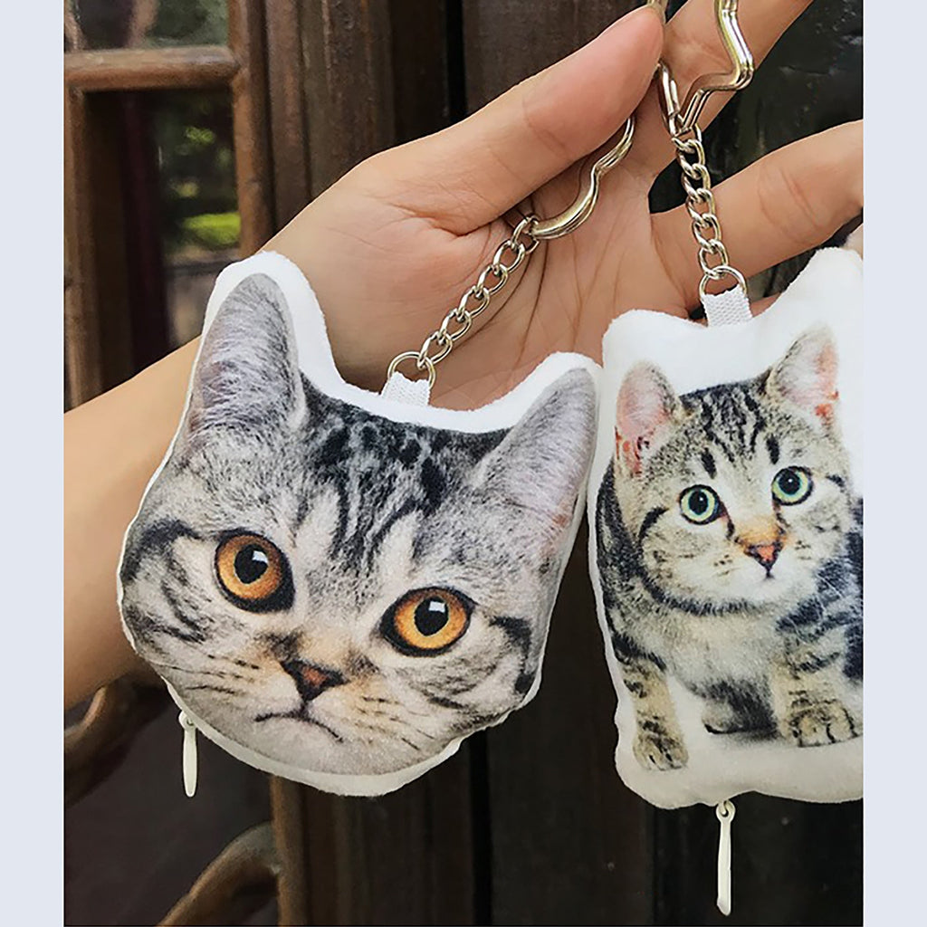 Customized Plush Doll Pendant Cute Pets Picture Keychains Custom Gifts - MERGE.DAY.1.FREESTYLE