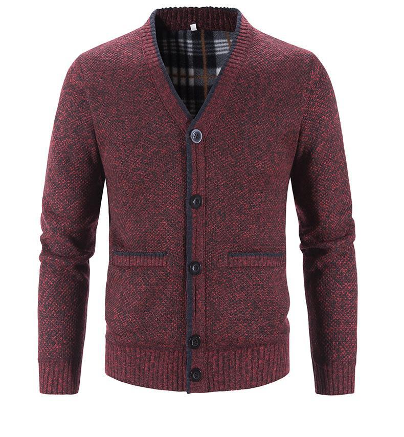 New Sweaters Coats Men Winter Thicker Knitted Cardigan Sweatercoats - MERGE.DAY.1.FREESTYLE
