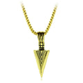 Arrow Head Pendant Long Chain Necklaces mens necklaces Collier Femme ArrowHead - MERGE.DAY.1.FREESTYLE