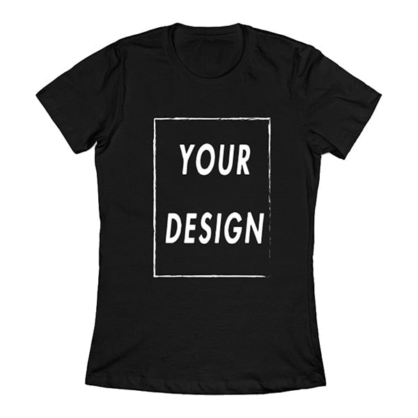 Custom T Shirt EU Size 100% Cotton Make Your Design Logo Text Men Women Print Original Design - MERGE.DAY.1.FREESTYLE