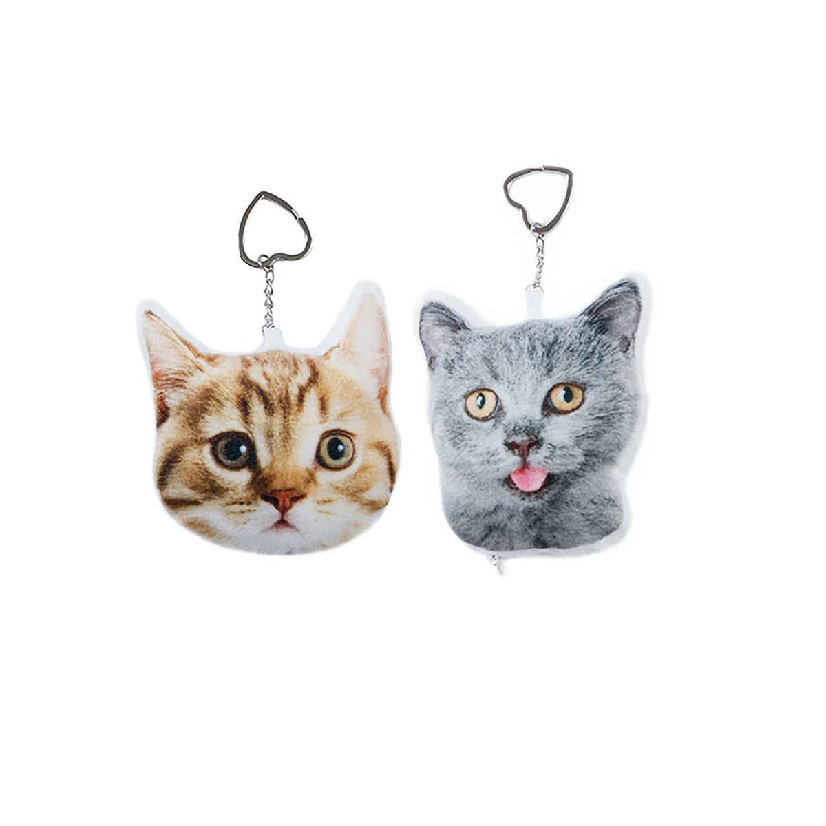 Customized Plush Doll Pendant Cute Pets Picture Keychains Custom Gifts - MERGE.DAY.1.FREESTYLE