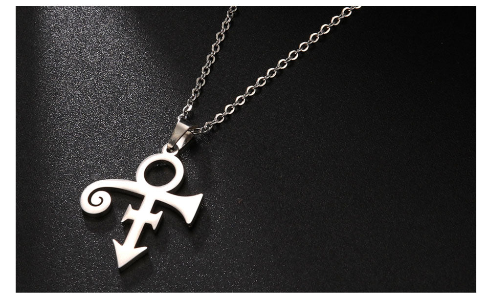 Guitar Memorial Love Symbol Pendant Necklace Le Petit Prince Necklaces - MERGE.DAY.1.FREESTYLE