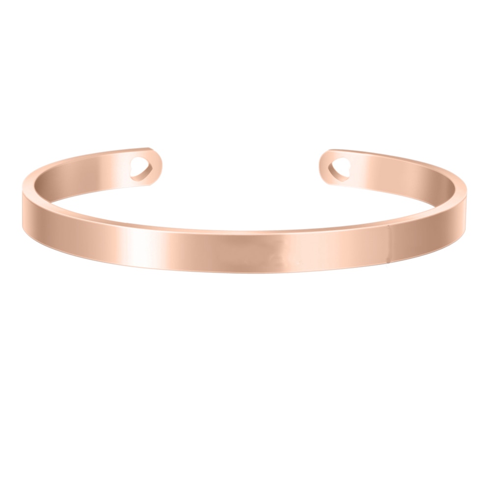 Custom Necklace Bar Engraved Name Text Bangle Cuff Jewelry - MERGE.DAY.1.FREESTYLE