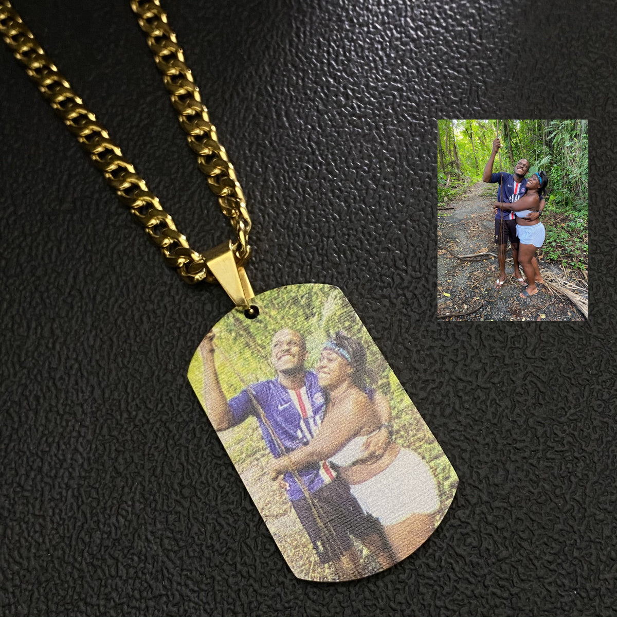 Custom Color Photo Necklaces Pendant With Picture Chain Necklace For Women Child Baby Jewelry - MERGE.DAY.1.FREESTYLE