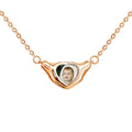 Heart Shaped Pendant Copper Personalized Colorful Baby Children's Photo Necklaces - MERGE.DAY.1.FREESTYLE