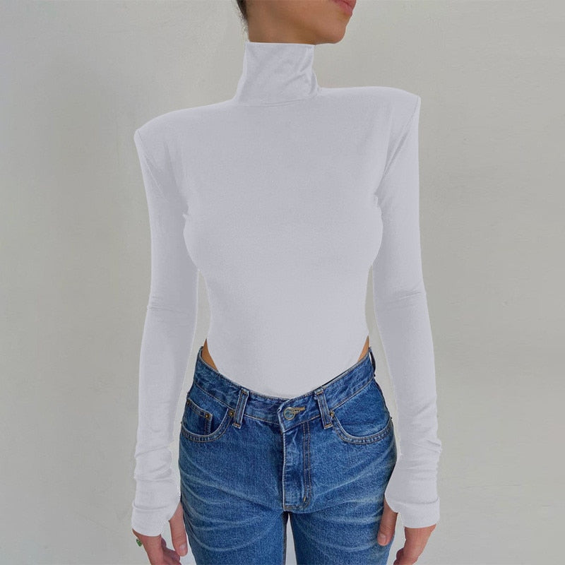 2022 Jumpsuits Women Rompers Sexy Club Hollow Out Backless Bodysuits Casual Long Sleeve Solid Slim - MERGE.DAY.1.FREESTYLE