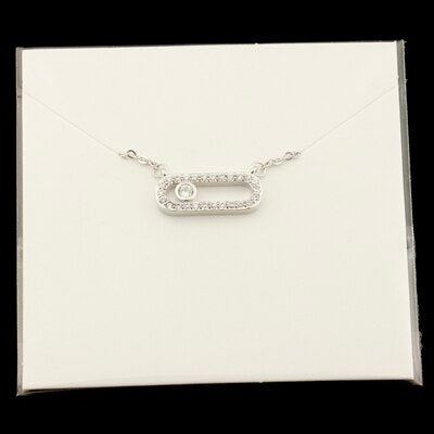 Arab Style Crystal Bead Pendant For Women Wedding Jewelry 3 Dot On Oval Necklace - MERGE.DAY.1.FREESTYLE