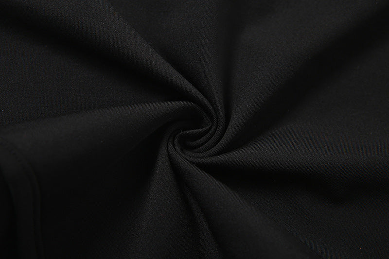Sexy Hollow Women's Jumpsuit Round Neck Black Slim Fit All-match Thin Rompers Summer 2022 - MERGE.DAY.1.FREESTYLE