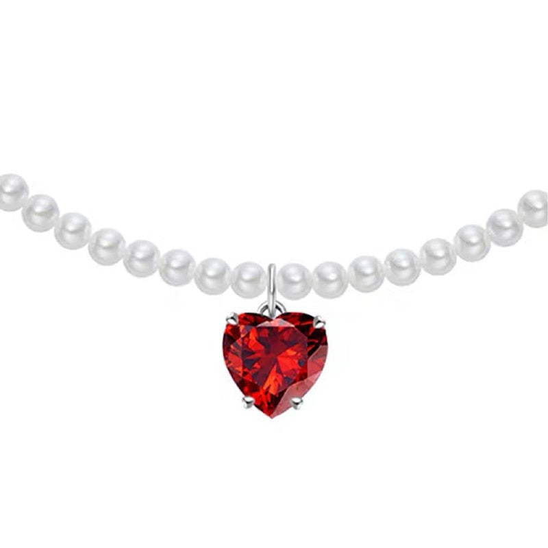 Trend Jewelry Wedding Big Pearl Necklace For Women Fashion White Imitation Pearl Choker - MERGE.DAY.1.FREESTYLE